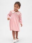 CashSoft カシミヤタッチ ニットワンピース (幼児・ベビー)-0