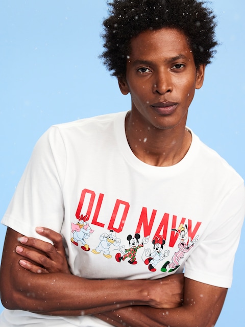 Old Navy x Disney Holiday-Graphic T-Shirt for Men