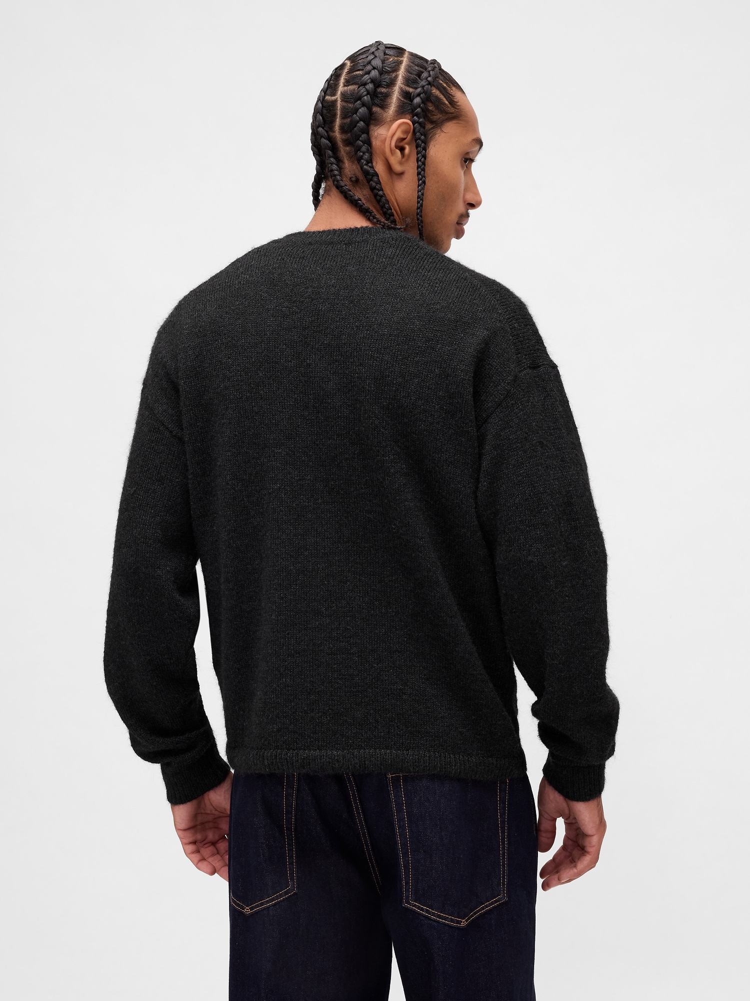 D.A.D クロップドニットカーディガン 最高 cn57972545.jpg