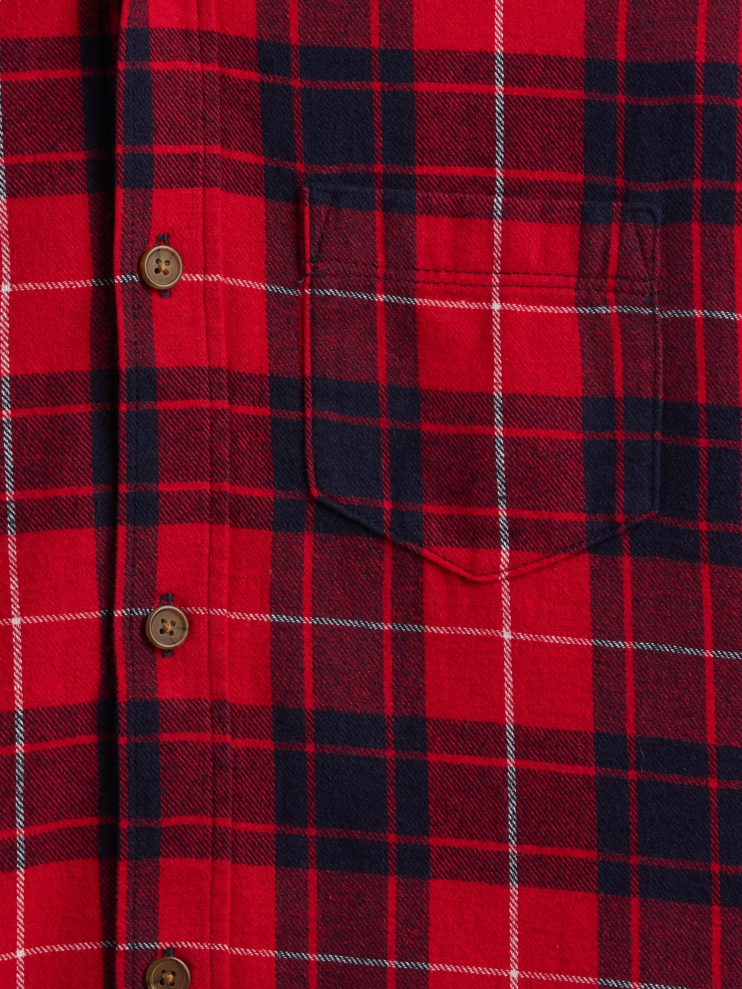 リラックス フード フランネルシャツ (キッズ)-2