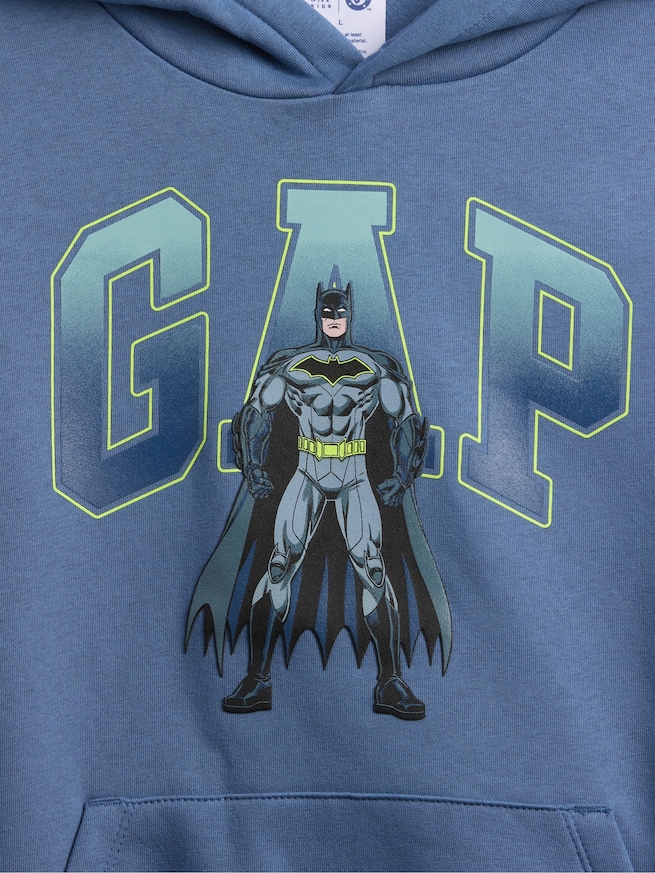 GapKids｜WB™バットマン リラックスフィット GAPロゴパーカー-2