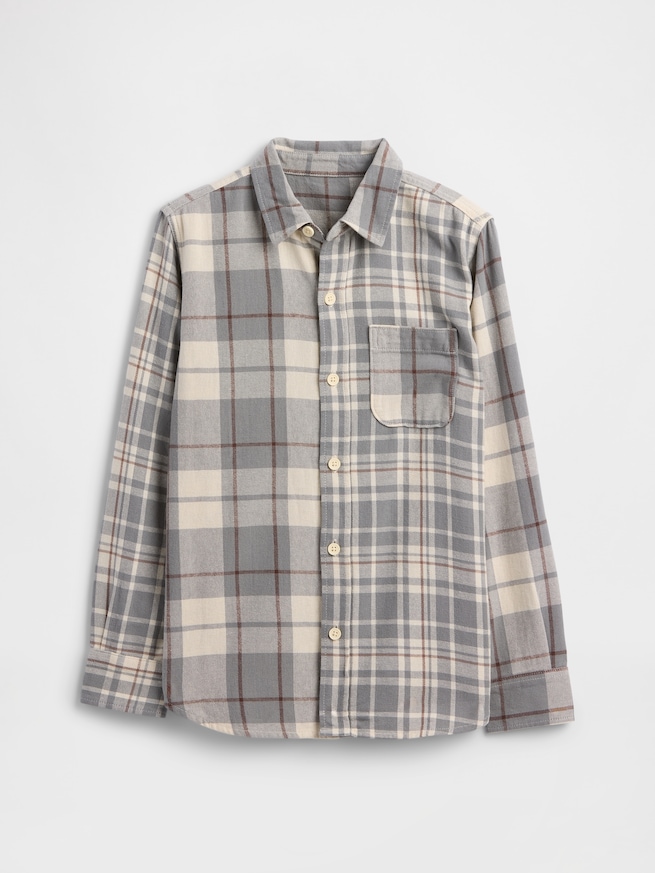 フランネルシャツ (キッズ)-0