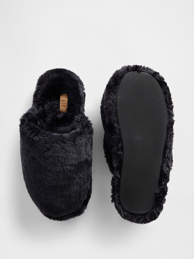 フェイクファー スリッパ-2