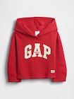babyGap クロップド バレルスリーブ GAPロゴパーカー-0