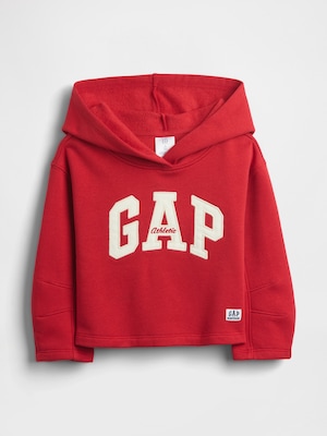 babyGap クロップド バレルスリーブ GAPロゴパーカー