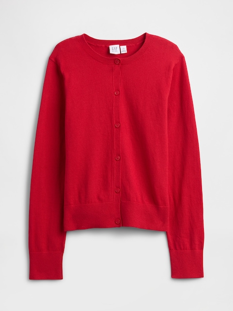 Kids Crewneck Cardigan