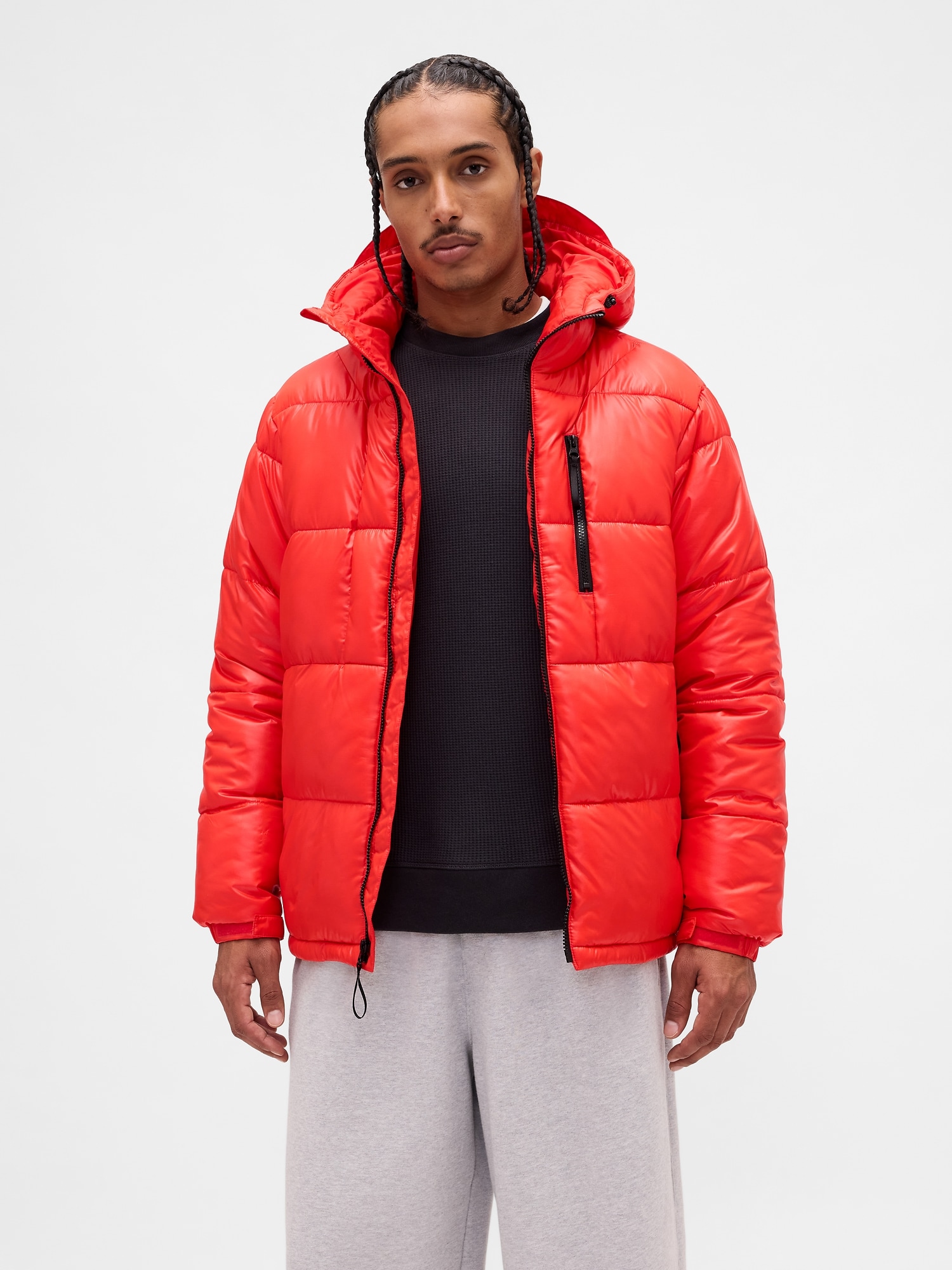 Recycled Heavyweight Puffer Jacket