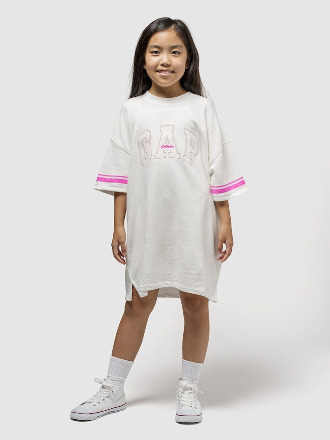 GAPロゴ スウェットワンピース (キッズ)-0