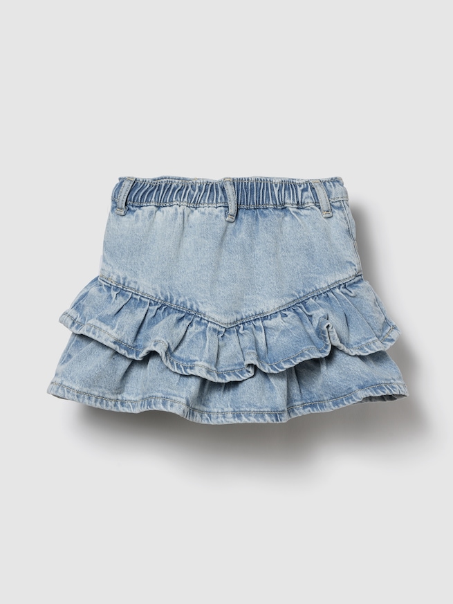 デニム ラッフルヘム スカート（幼児・べビー）-2
