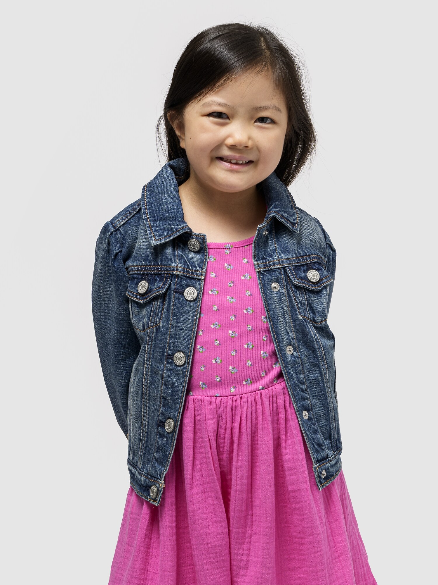 babyGap クリンクルガーゼ ロンパース-6