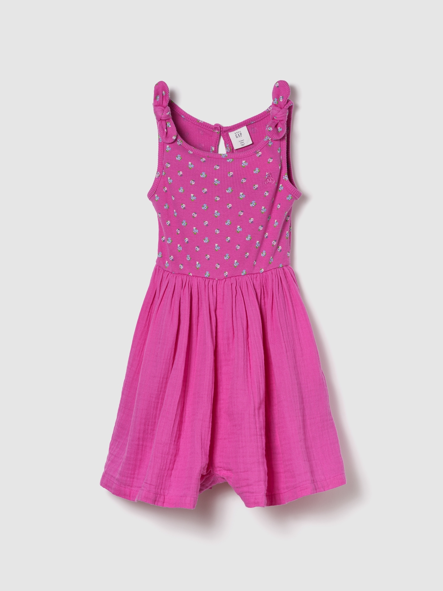 babyGap クリンクルガーゼ ロンパース-2