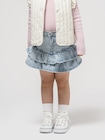 デニム ラッフルヘム スカート（幼児・べビー）-0