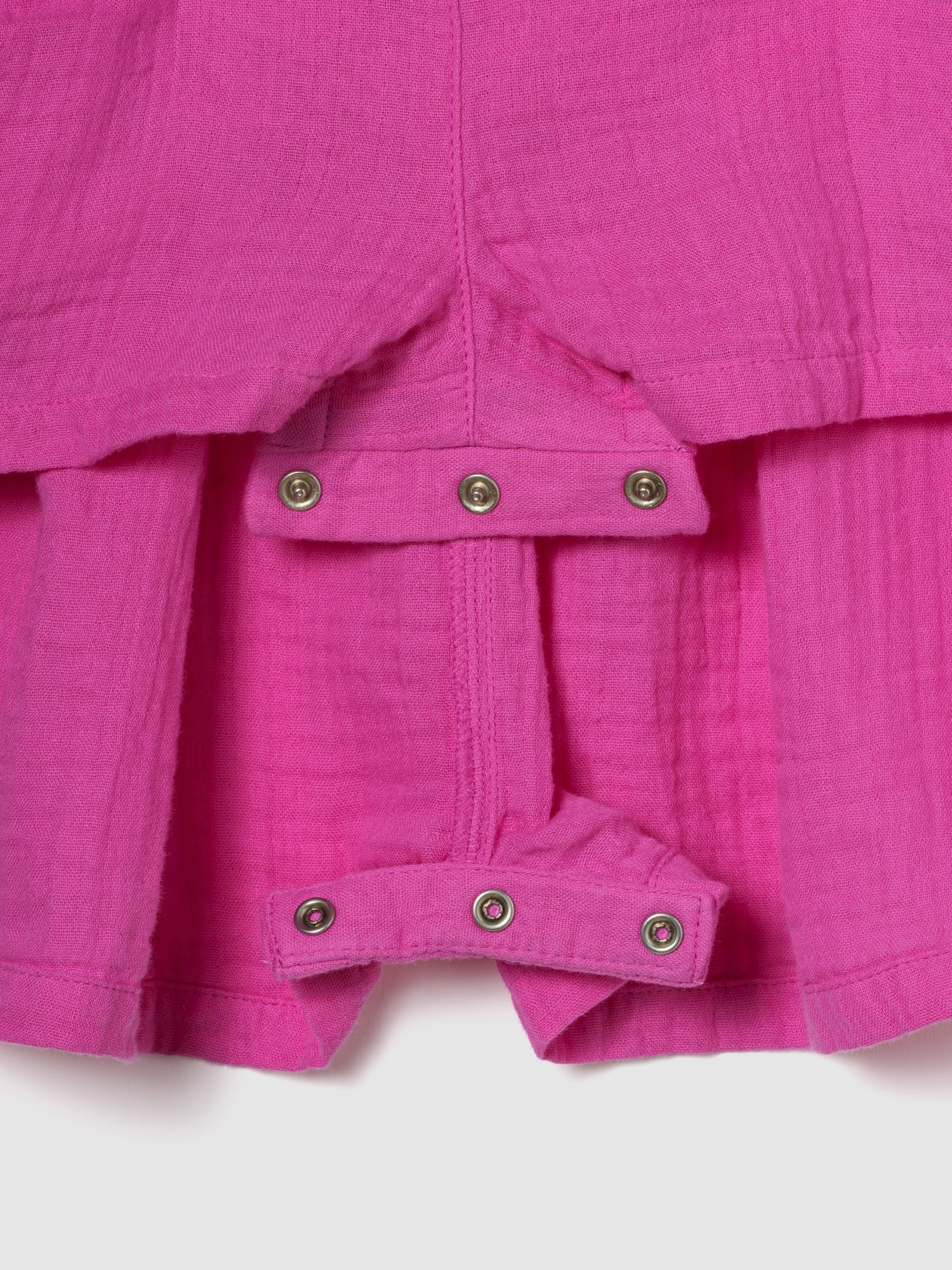 babyGap クリンクルガーゼ ロンパース-4