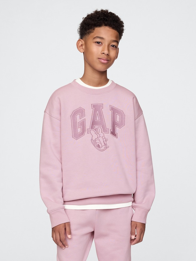 Gap × ディズニー ヴィンテージソフト GAPロゴ スウェットシャツ (キッズ)-0