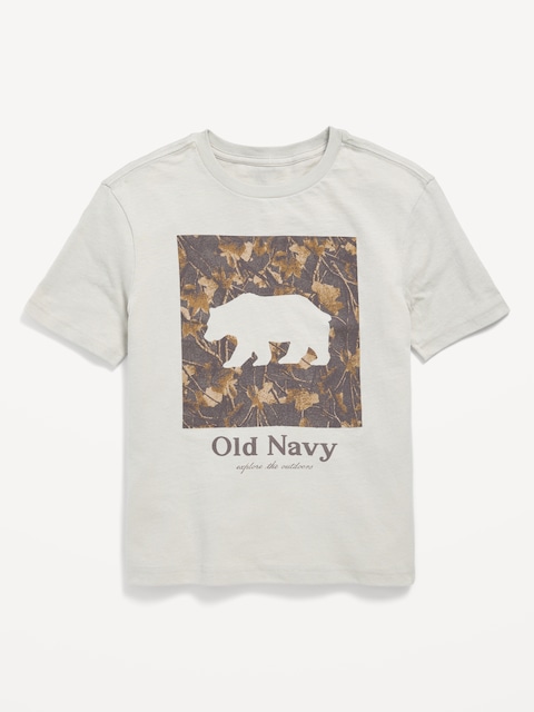 T-SHIRT À MANCHES COURTES À LOGO POUR GARÇON