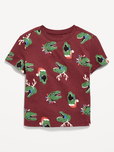 Printed Short-Sleeve T-Shirt for Toddler Boys