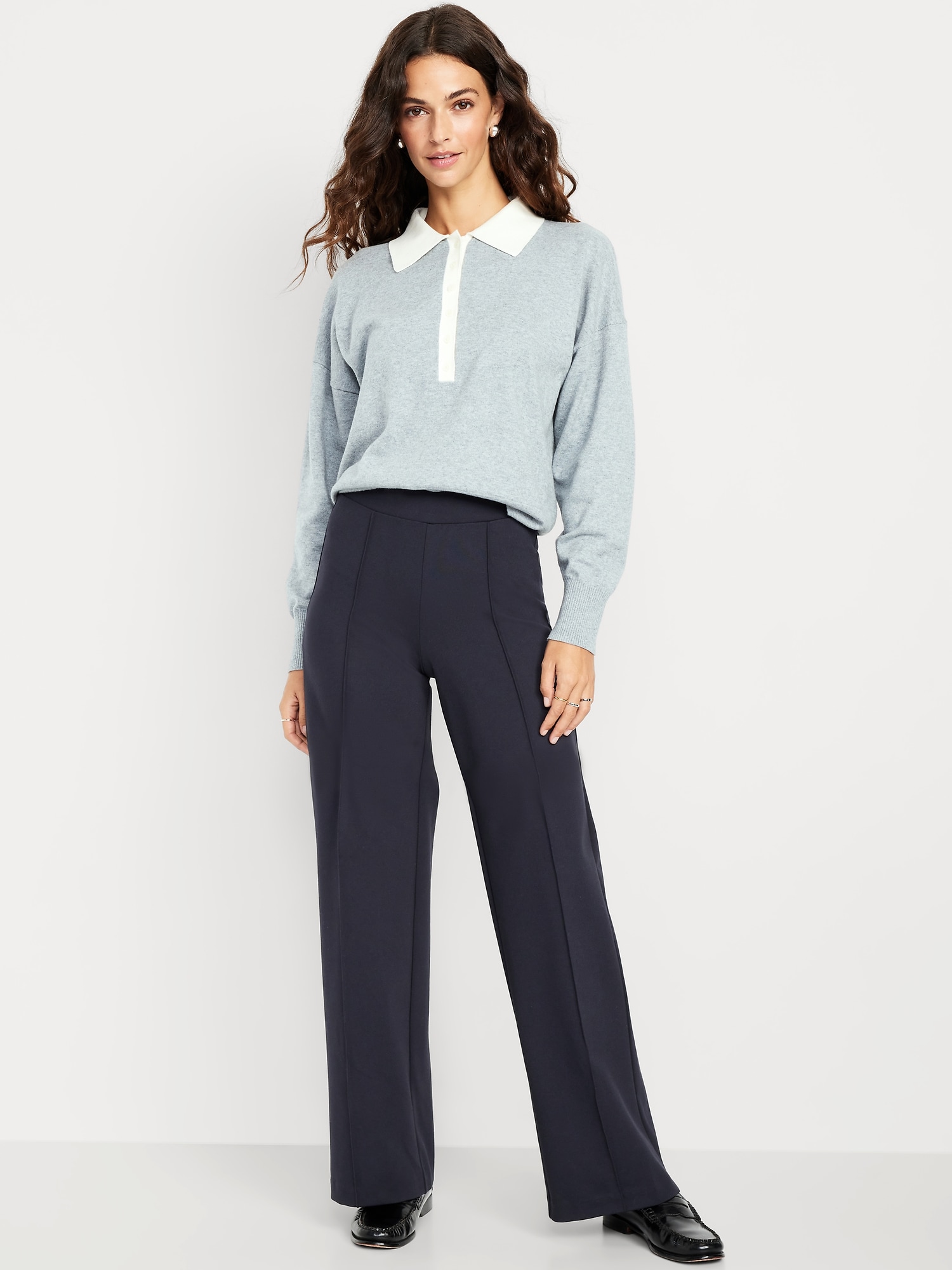 Extra High-Waisted Stevie Wide-Leg Pants