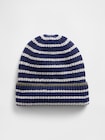 CashSoft カシミヤタッチ ストライプ ビーニー (キッズ)-0