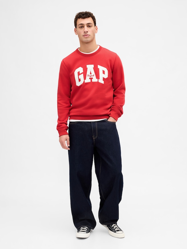 GAPロゴ スウェットシャツ-1