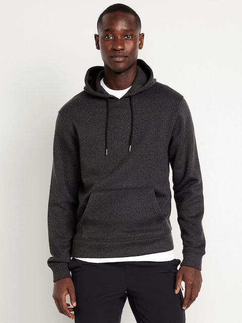 Fleece-Knit Pullover Hoodie