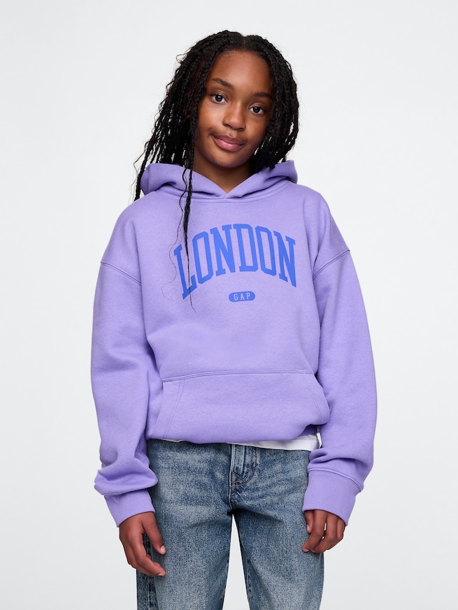 ヴィンテージソフト リラックス パーカー (キッズ)-1