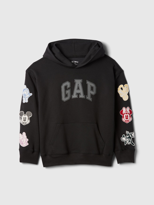 Gap &times; ディズニー ヴィンテージソフト GAPロゴ パーカー (キッズ)-5