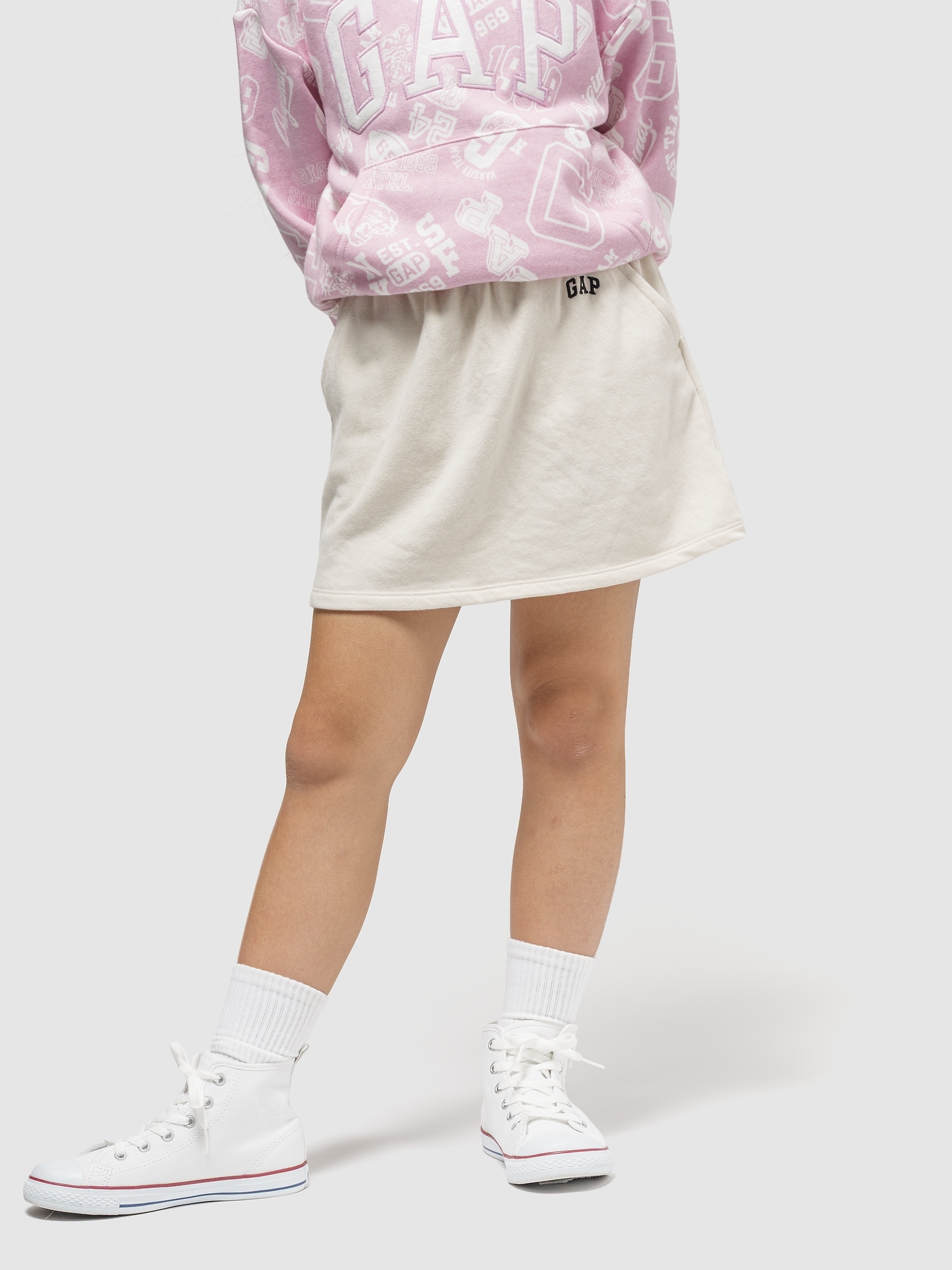 GAPロゴ スウェットスカート (キッズ)-0