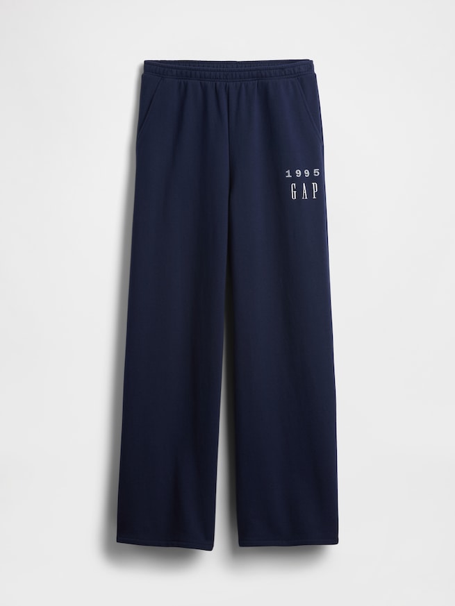 30th アニバーサリー ヘビーウェイト フレンチテリー GAPロゴ バギースウェットパンツ-5