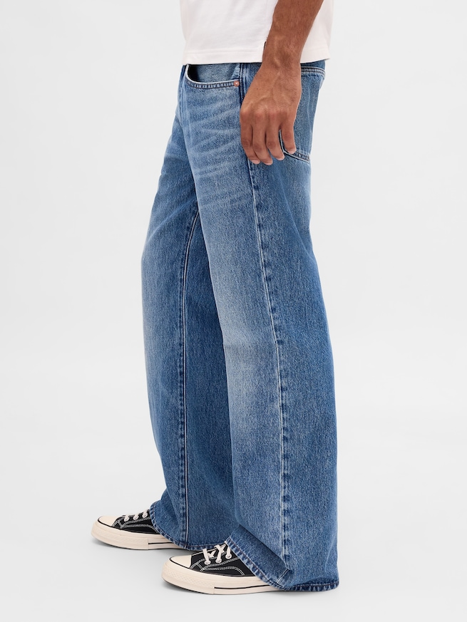 ルーズフィット ブーツカットデニム-2