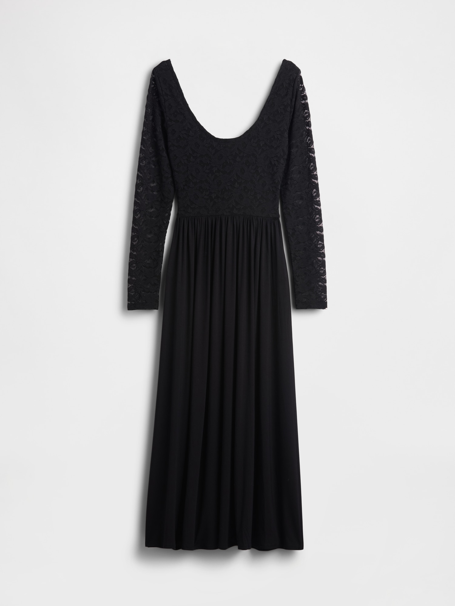 Mixed Media Maxi Dress