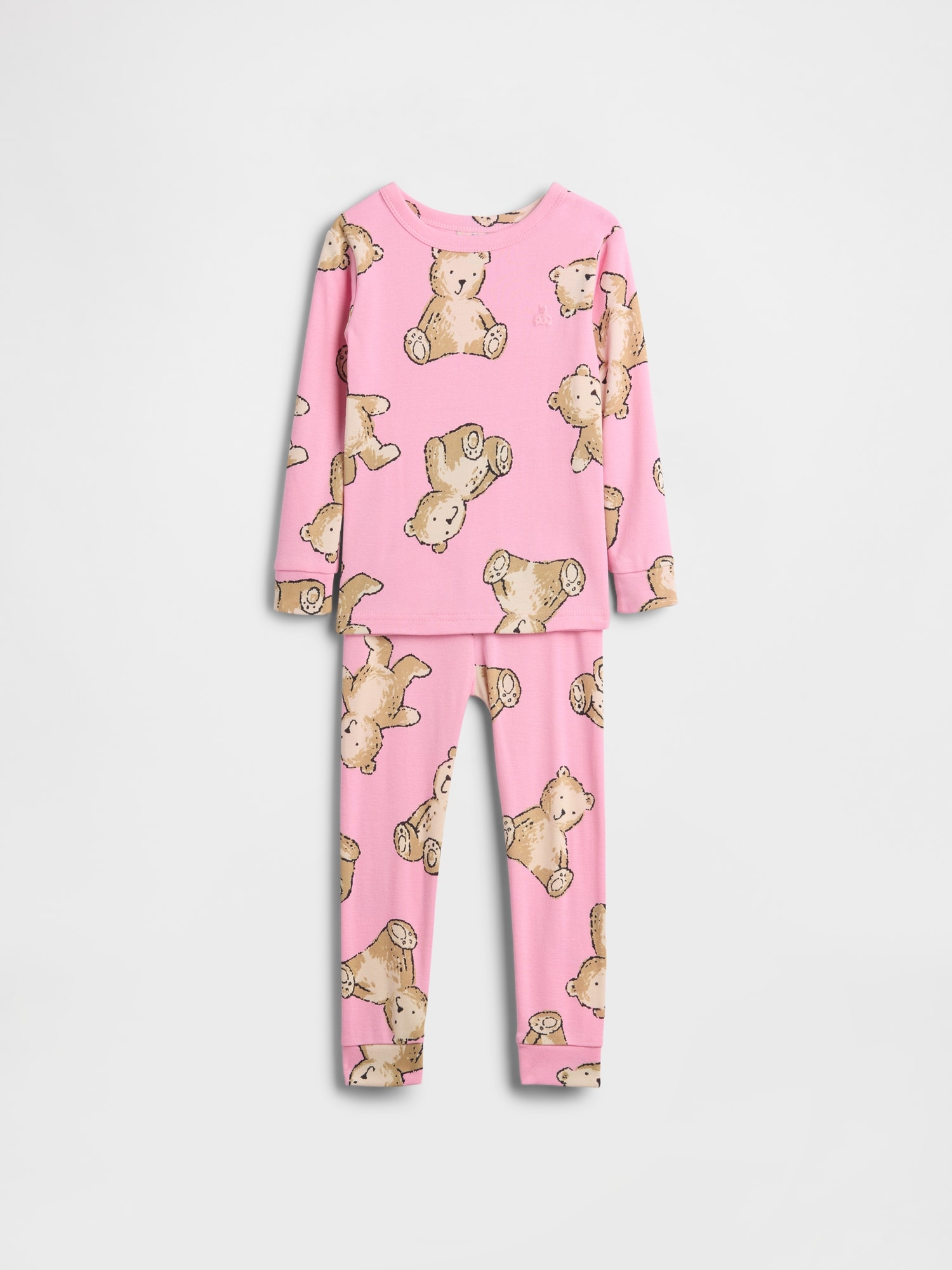 PYJAMA EN COTON BIOLOGIQUE BROSSÉ POUR BÉBÉ ET TOUT-PETIT