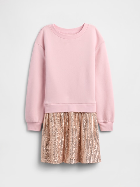 Kids Oversized Sweatshirt Dress