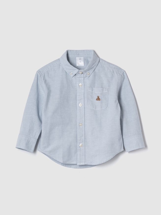 オックスフォード シャツ (幼児・ベビー)-0