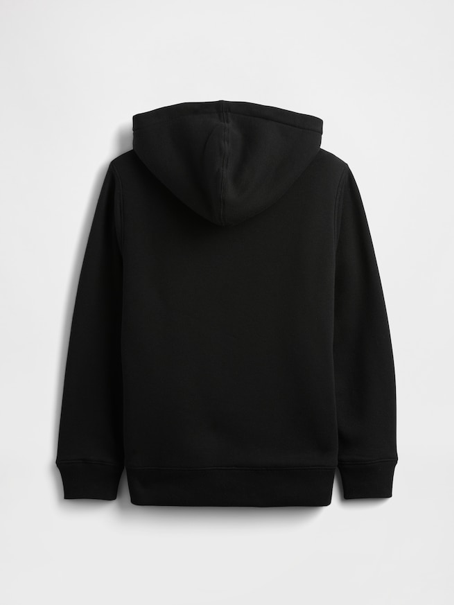 GAPロゴ 裏ボア ジップアップパーカー (キッズ)-1