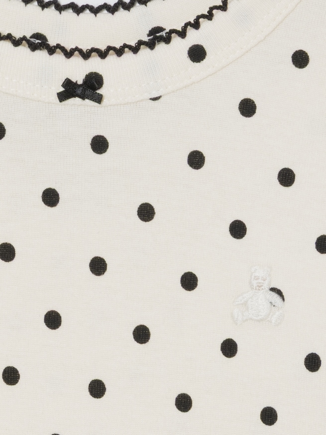 オーガニック ブラッシュドコットン パジャマセット (幼児・ベビー)-3