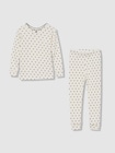 オーガニック ブラッシュドコットン パジャマセット (幼児・ベビー)-0