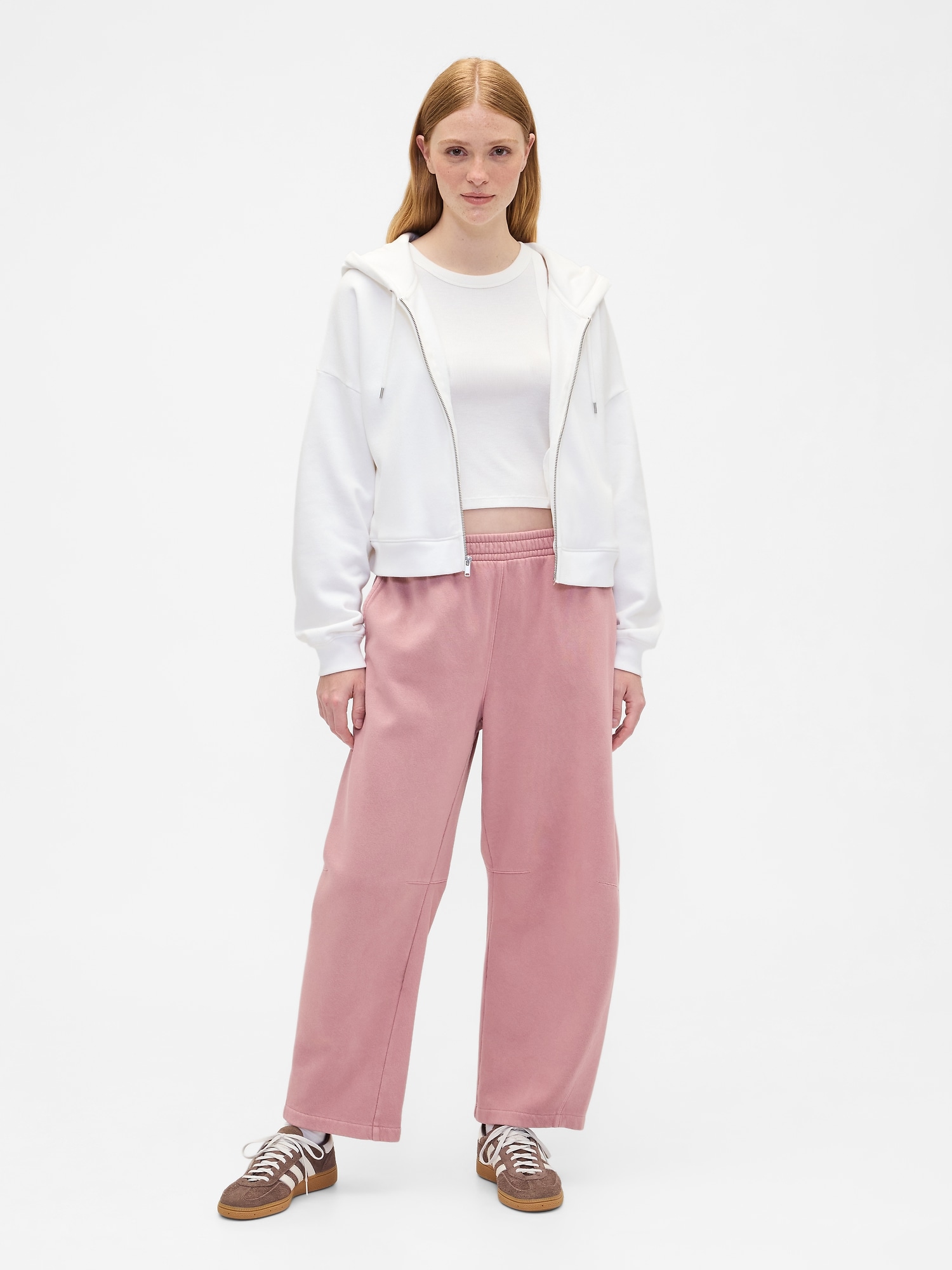 Pull-On Barrel Sweatpants