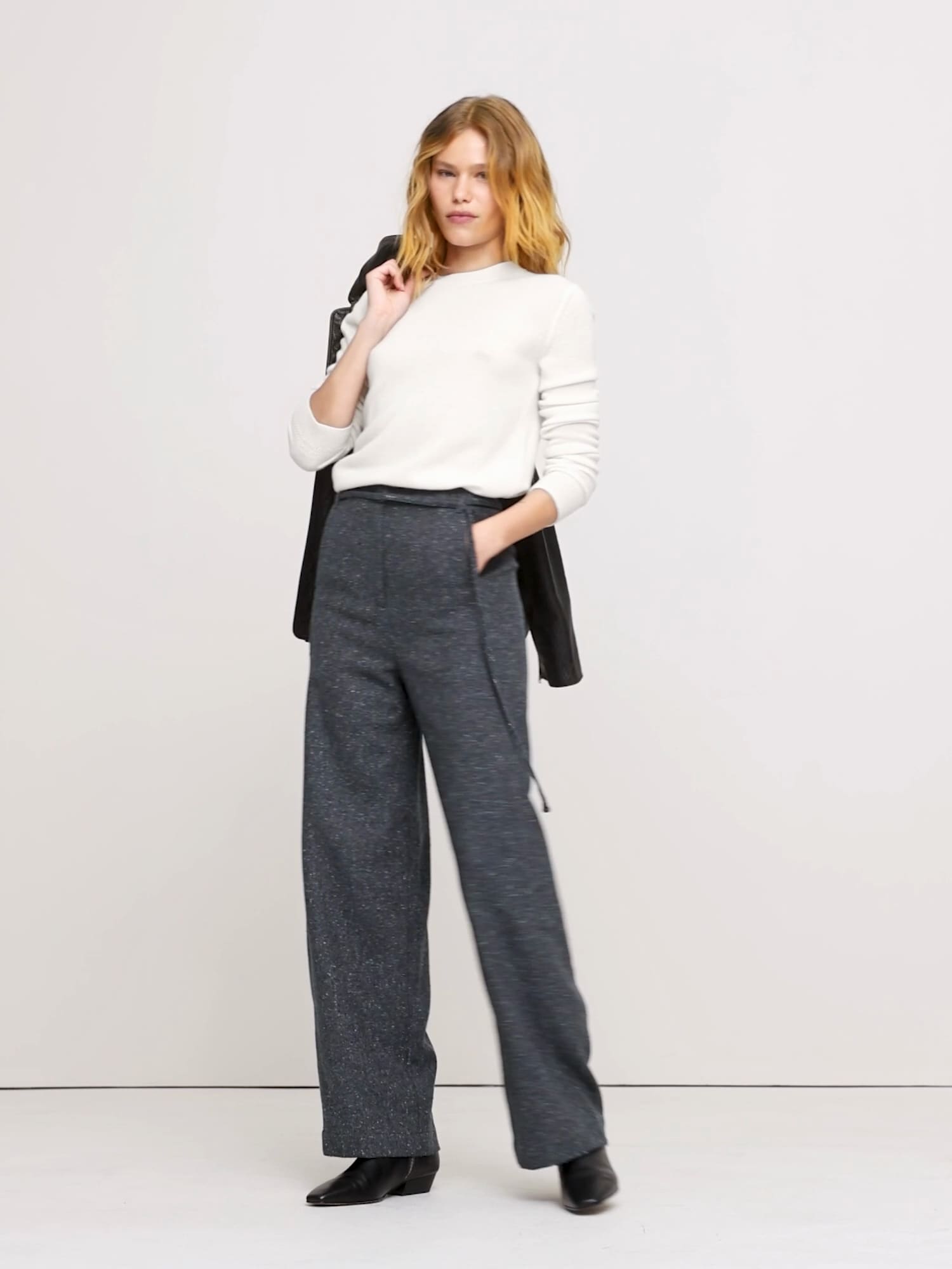 ウルトラ ハイライズ リラックス バレル ドネガル パンツ-5 ウルトラ ハイライズ リラックス バレル ドネガル パンツ-5