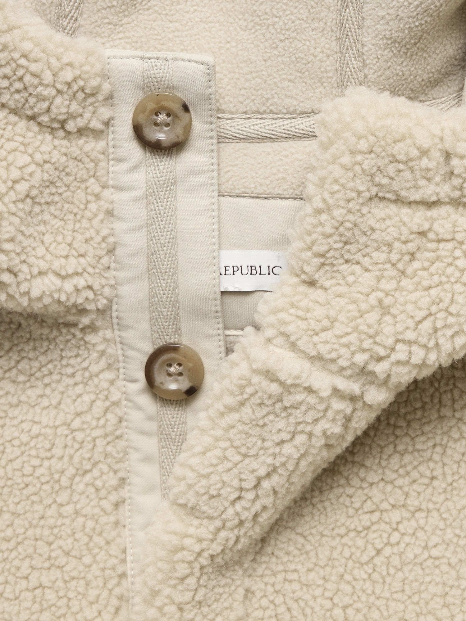 シェルパ フーディー  スウェットシャツ-5