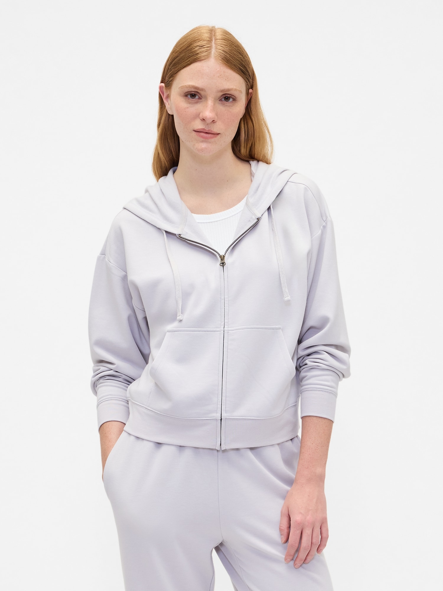 CloudLight Relaxed Zip Hoodie