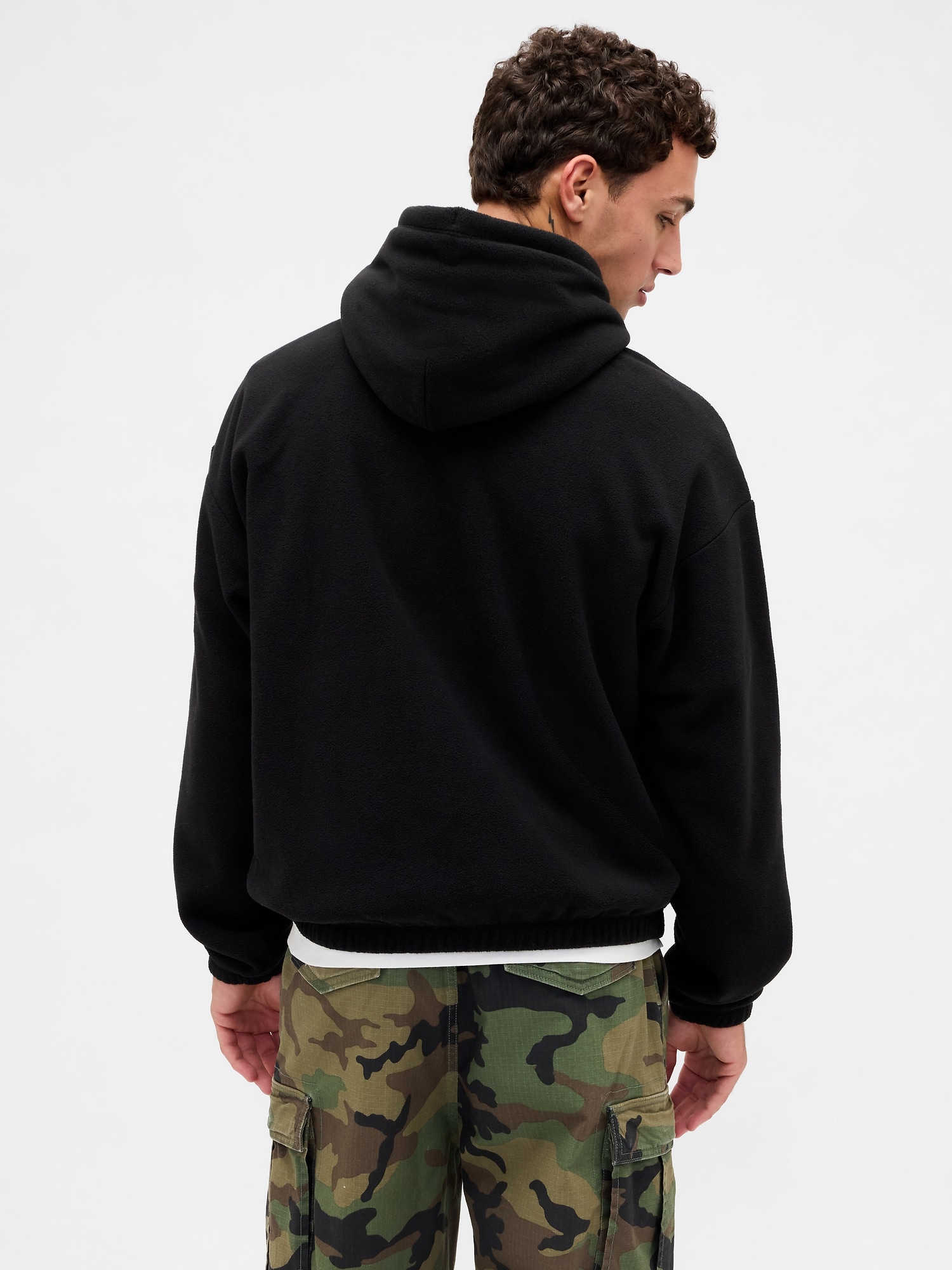 オーバーサイズ GAPロゴパーカー-2