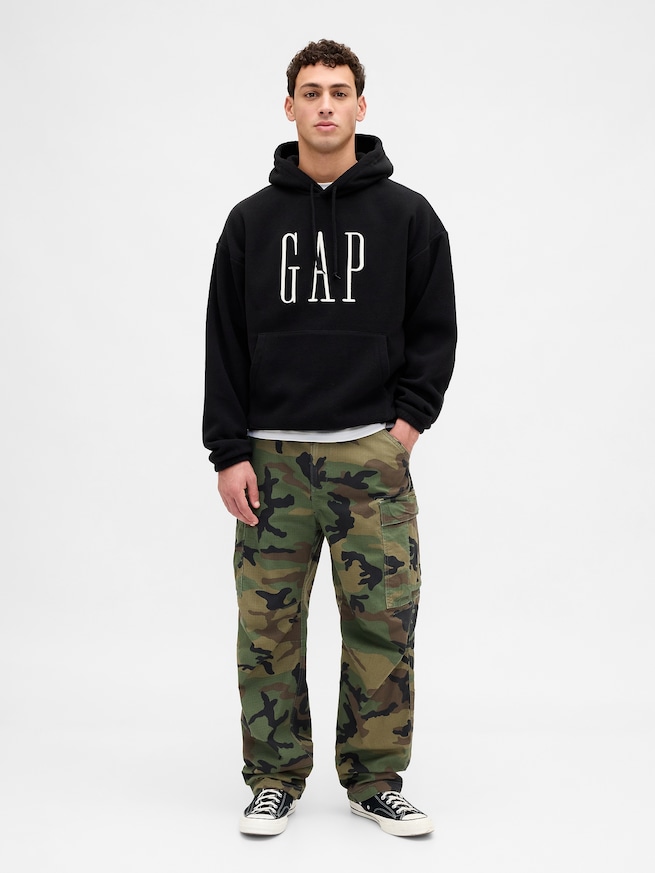 オーバーサイズ GAPロゴパーカー-1