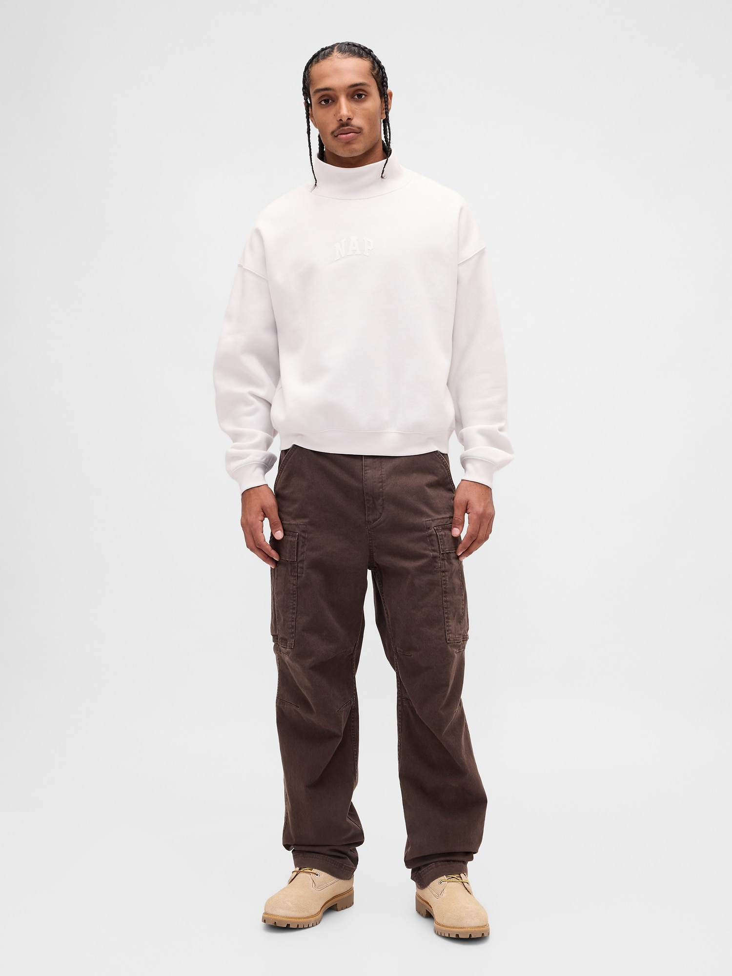 Gap公式オンラインストア | ヴィンテージソフト NAPロゴ モックネック