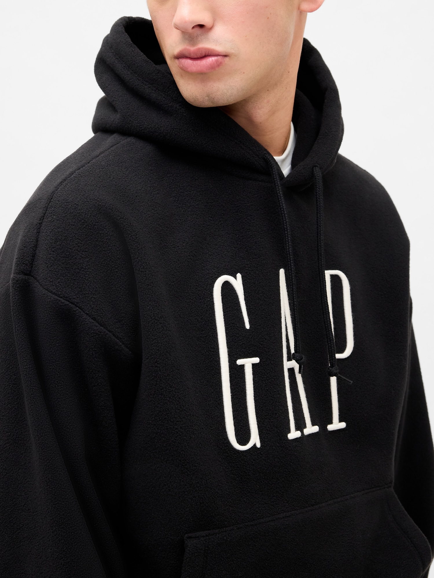 オーバーサイズ GAPロゴパーカー-3