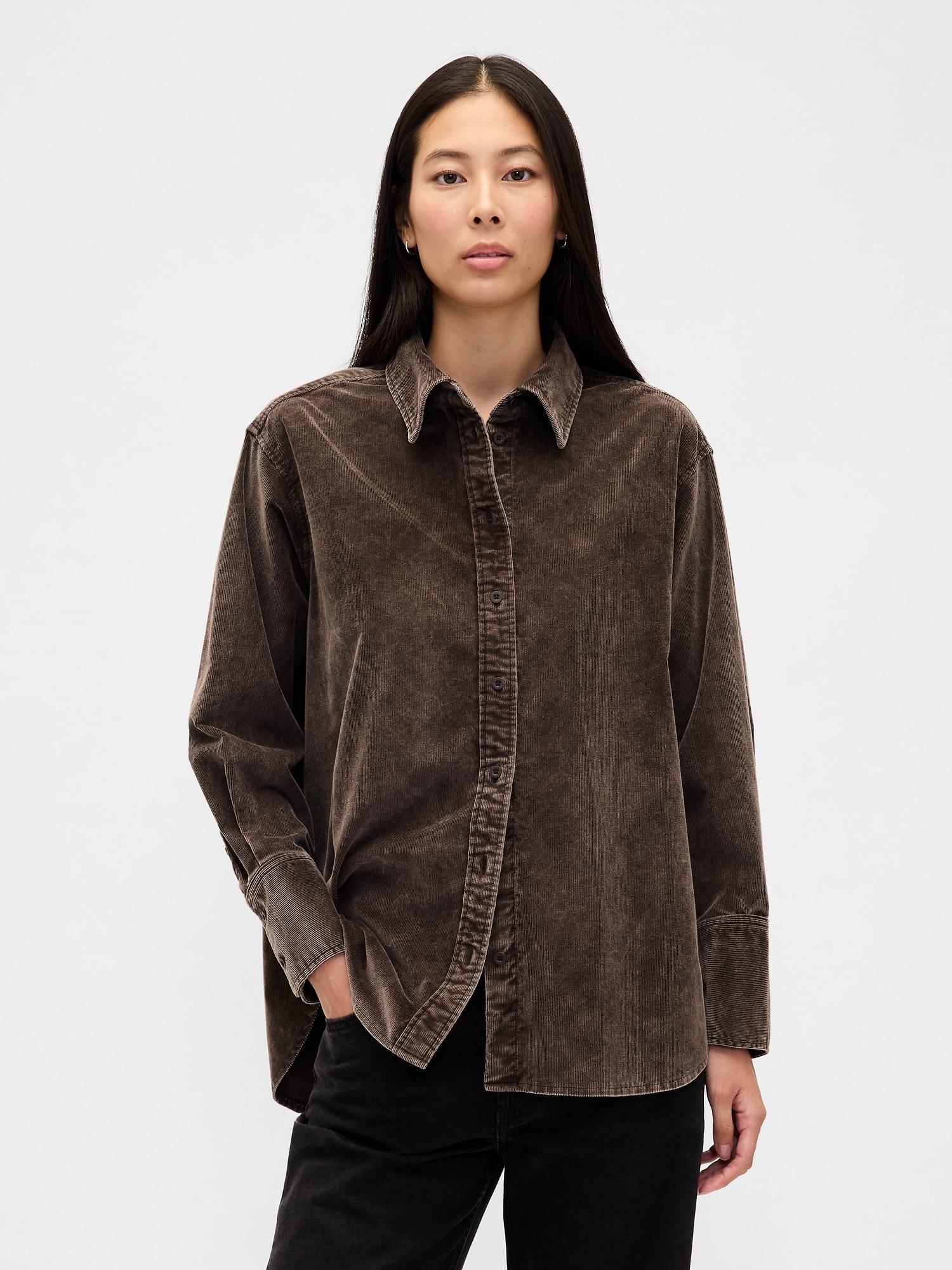 Corduroy Big Shirt