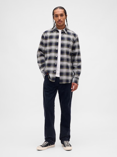 Corduroy Relaxed Straight Pants