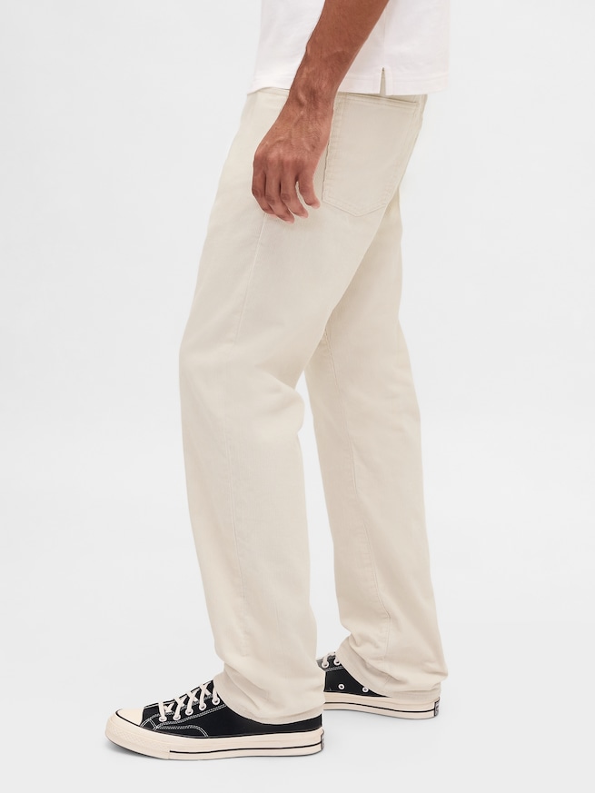 コーデュロイ リラックス ストレートパンツ-2