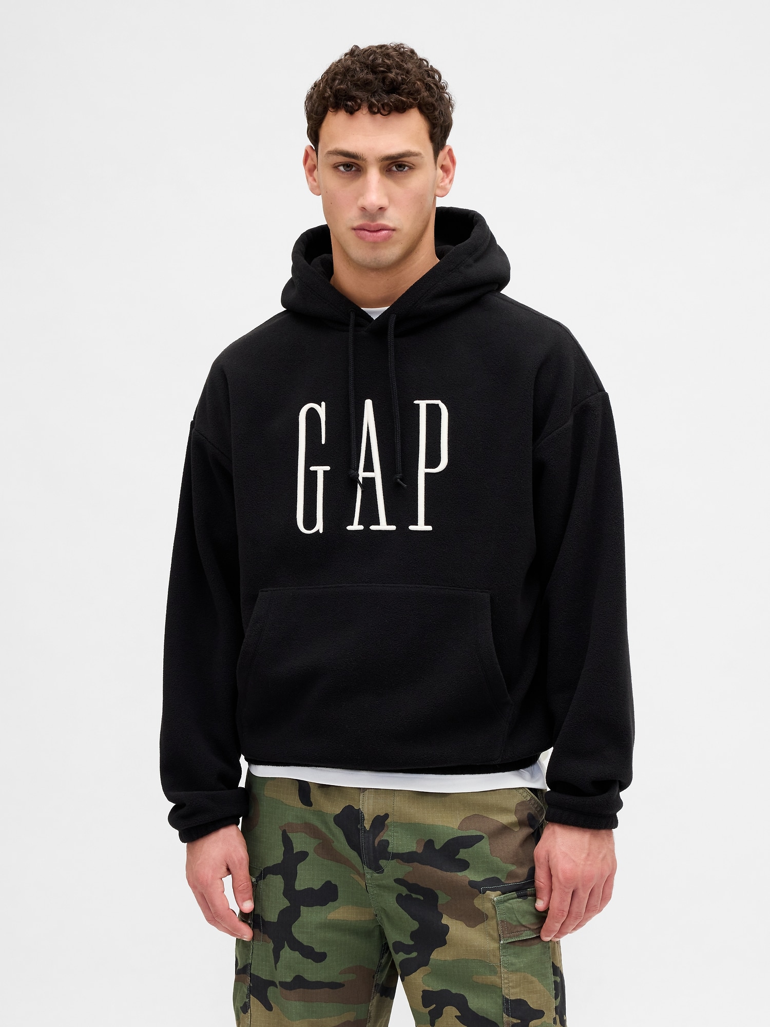 オーバーサイズ GAPロゴパーカー-0