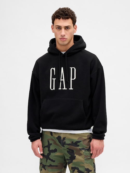 オーバーサイズ GAPロゴパーカー