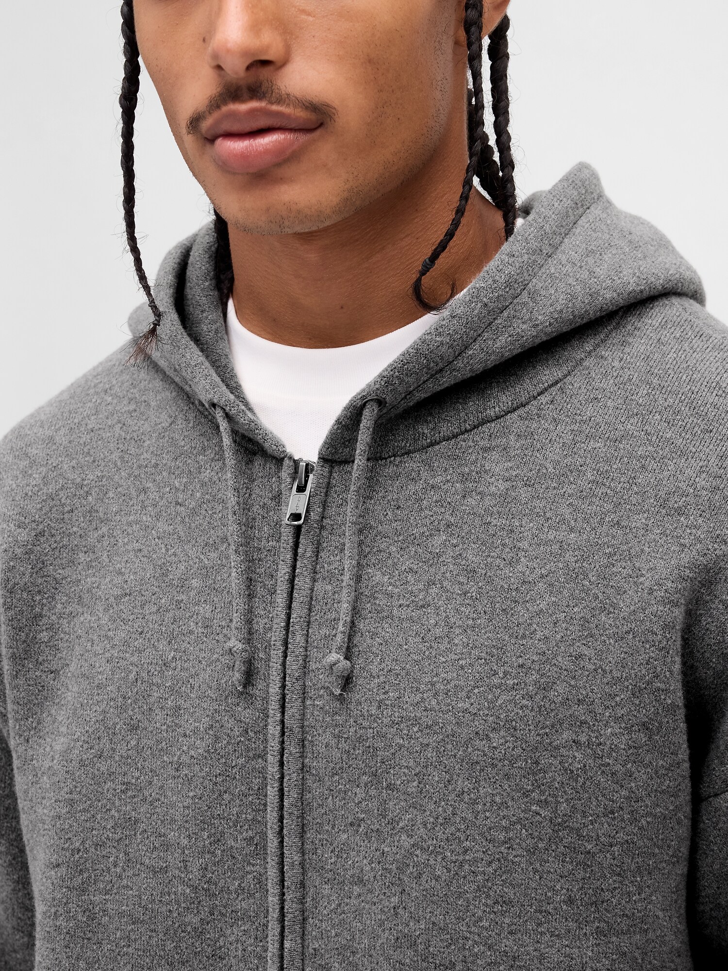 あ*あ様 GAP ヘビーウェイト ジップアップパーカー XS グレー GAP（ギャップ） パーカー ヘビーウェイト ジップアップ パーカー